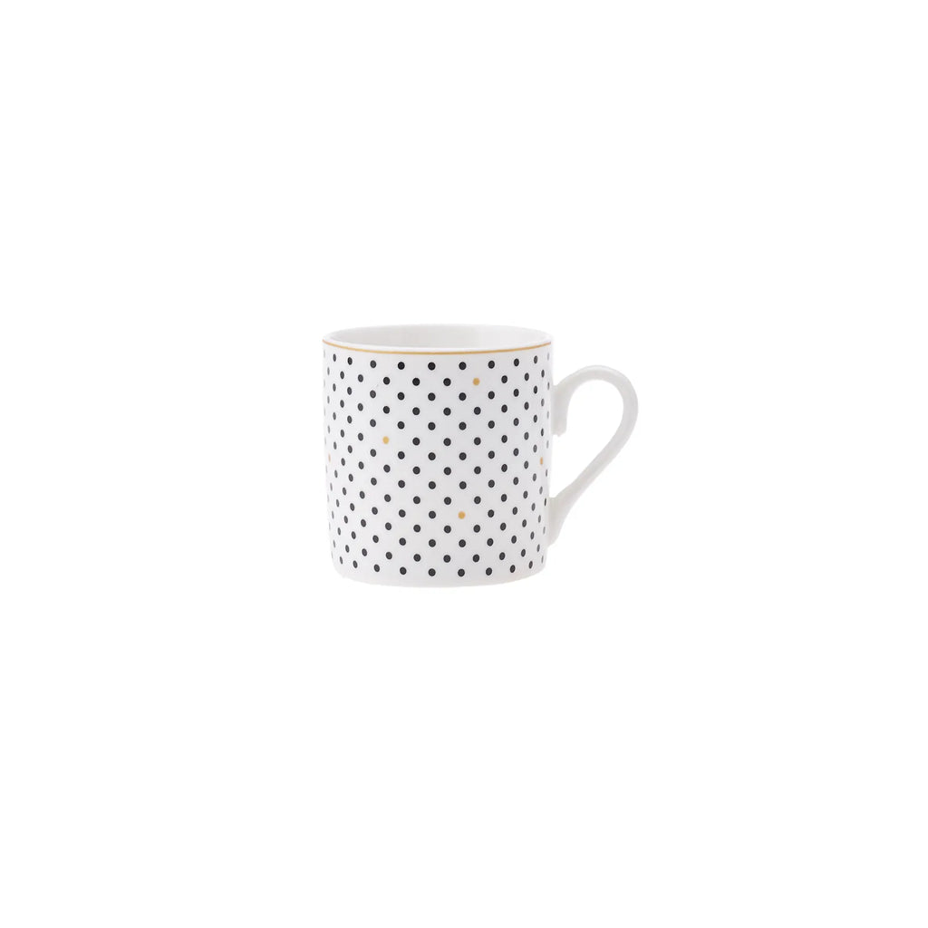 Coffret de tasses à expresso/moka Karaca Nossa pour 6 personnes, 12 pièces
