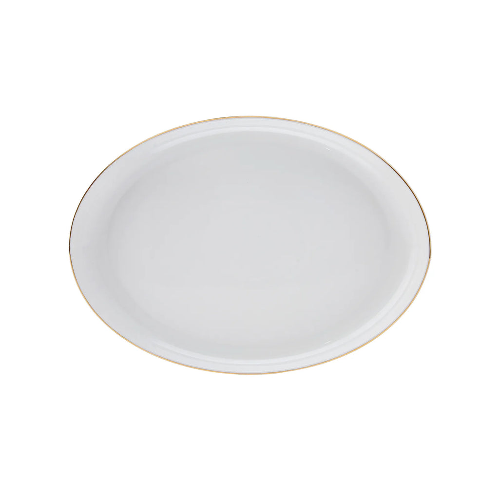 Karaca Red Carpet Collection Service de table en porcelaine Streamline Hole pour 12 personnes, 59 pièces, doré
