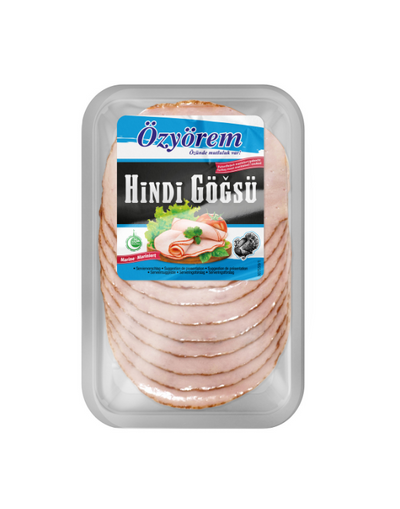 OZYOREM Tranche de Salami Blanc de Dinde 150g