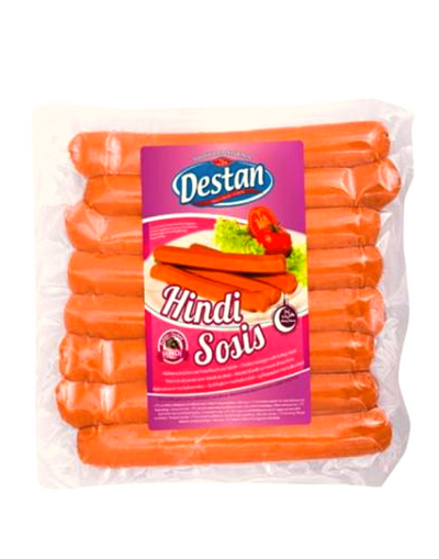 Saucisse de dinde sous vide 400g - DESTAN