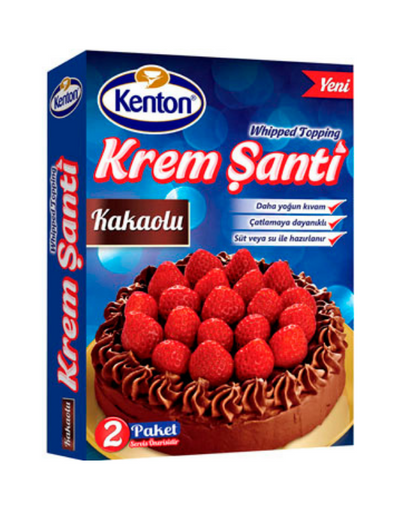Creme Chantilly KENTON 150g Krem Santi Kakaolu