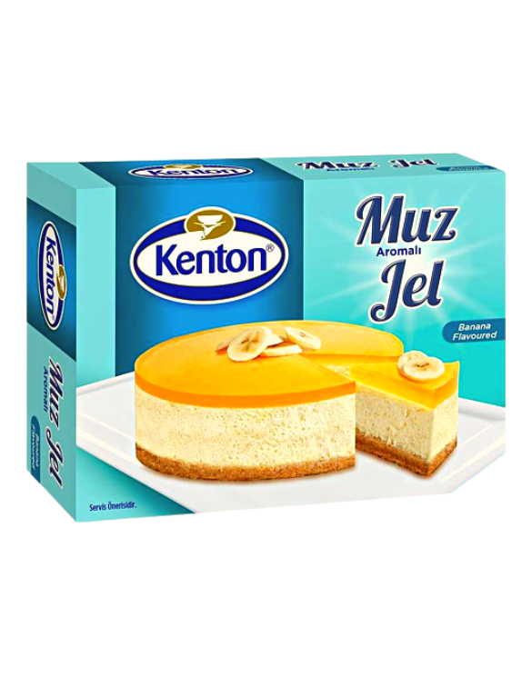 Gel Végétale à l'Arôme de Banane Kenton 80g
