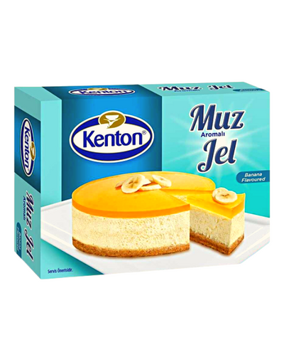 Gel Végétale à l'Arôme de Banane Kenton 80g