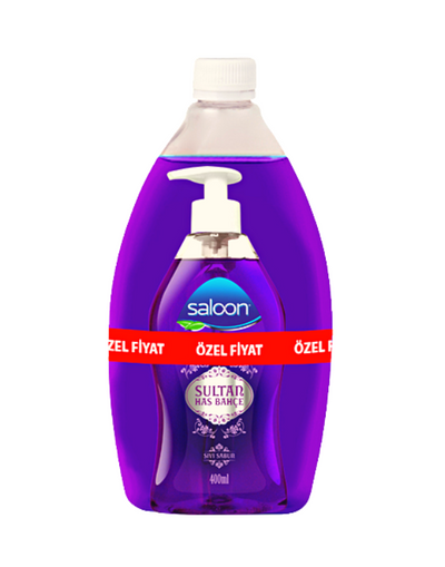 Sivi Sabun Saloon Savon Liquide HasBahce 400ml