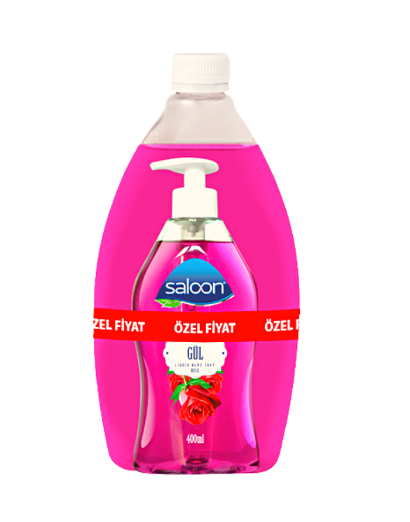 Sivi Sabun Saloon Savon Liquide Rose 400ml