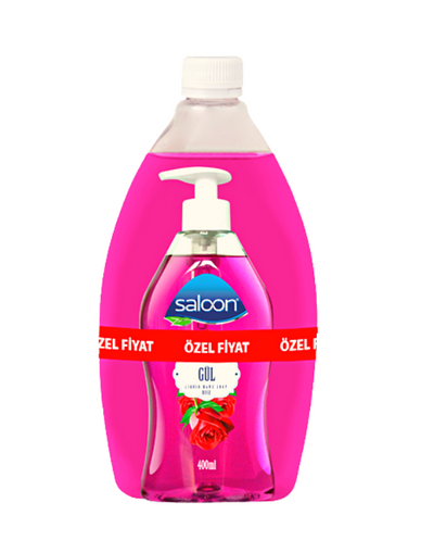 Sivi Sabun Saloon Savon Liquide Rose 400ml