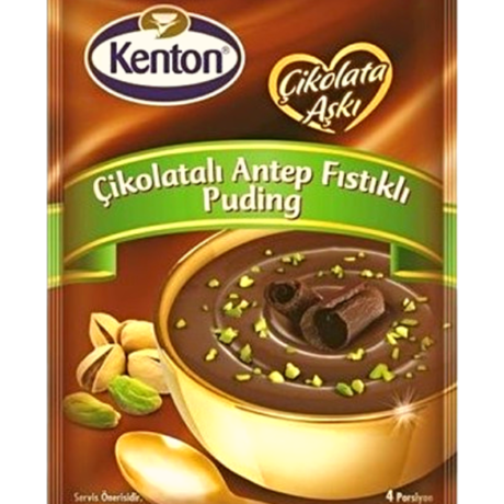 Pudding Chocolat et Pistache Kenton 100g