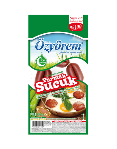 Saucisson à l'ail 1000g - OZYOREM