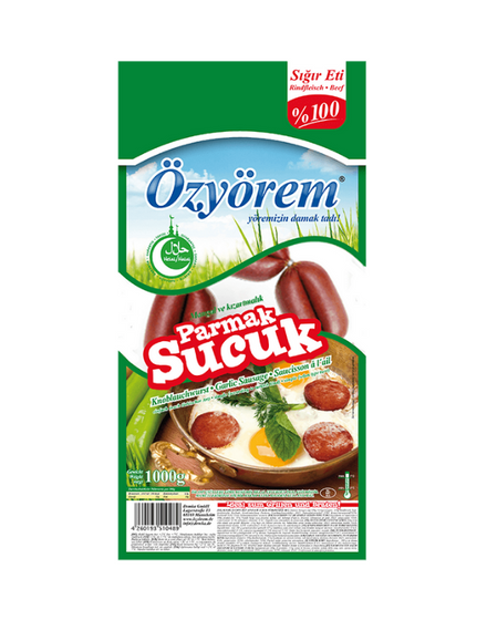 Saucisson à l'ail 1000g - OZYOREM