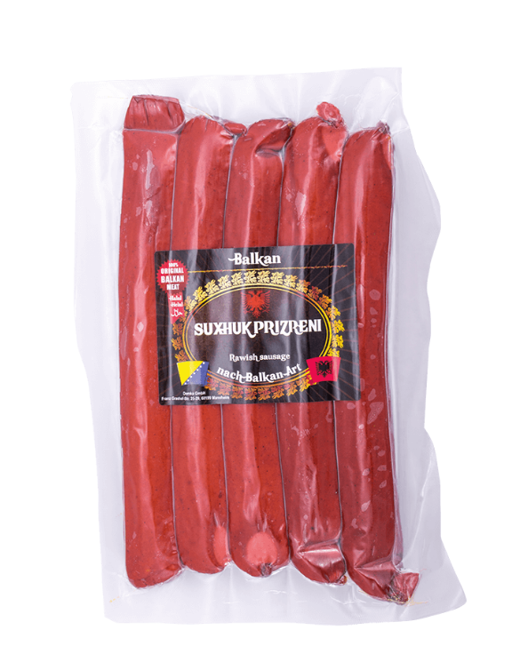 Prizreni Kosova Baton Saucisson à l'Ail 1000g