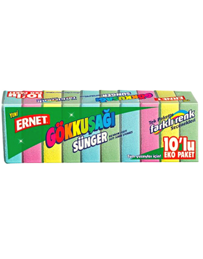 ERNET Eponge Vaiselle/Bulasik Sungeri 10’lu
