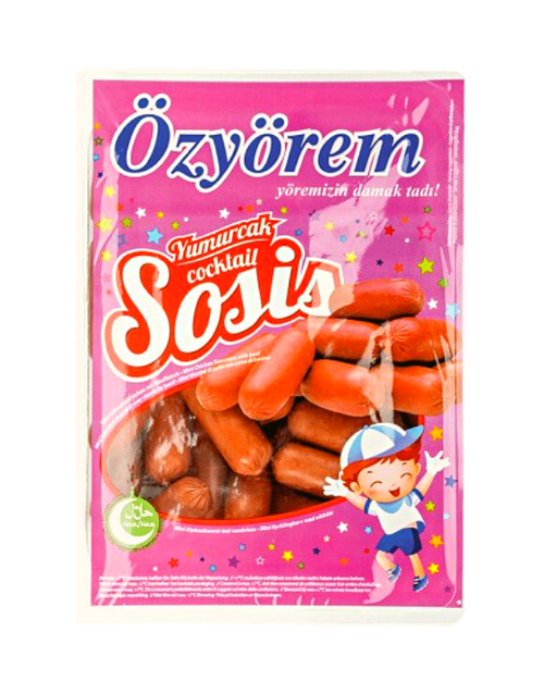 YUMURCAK Cocktail Sosis Mini Saucisses de Volaille 400g