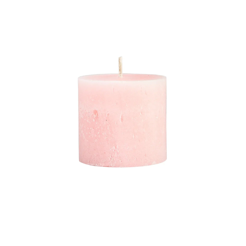 ANDY BOUGIE CYLINDRIQUE 6,5X6 CM ROSE