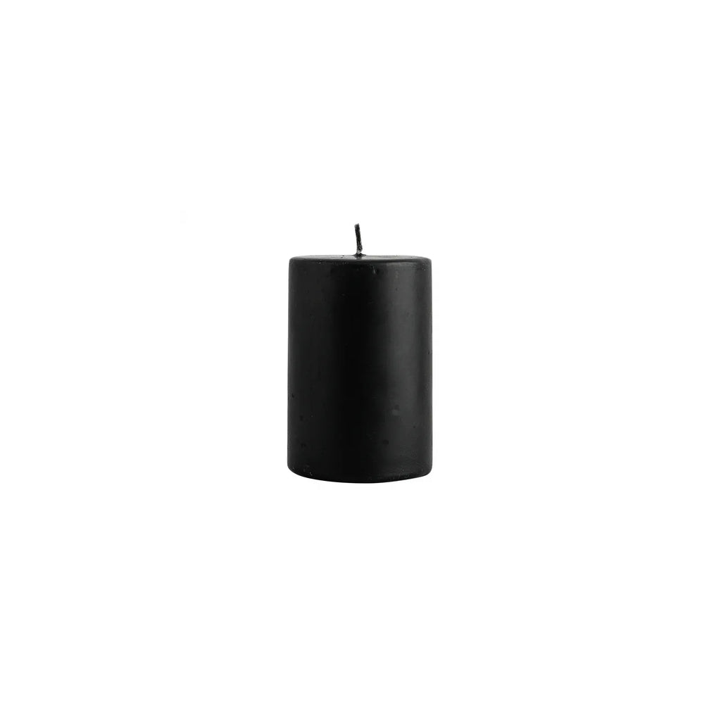 CYLINDRIQUE BOUGIE 6,5X10 CM, NOIR