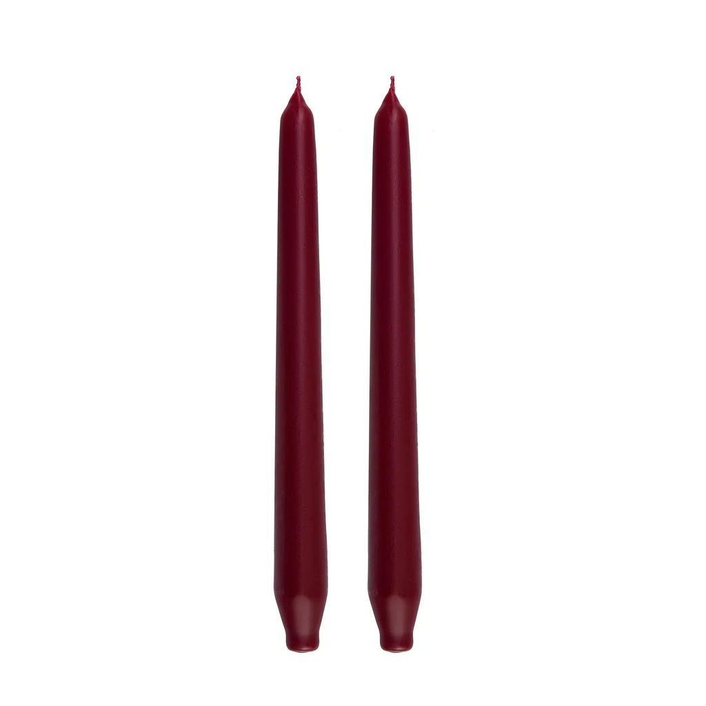 2L BOUGEOIR BOUGIE 24 CM ROUGE