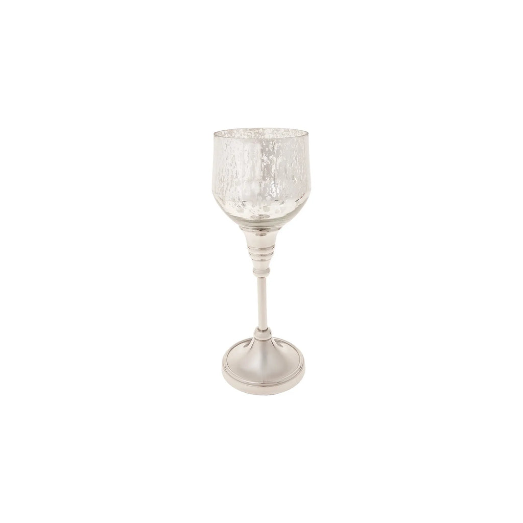 LUCCA  ŞAMDAN TEALIGHT MUMLUK  2, SILVER