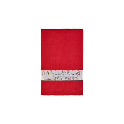 Chemin de table Karaca Home rouge, 45x145cm
