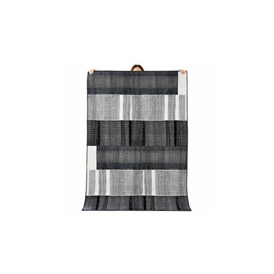 Tapis Kasmır Halı Décoratif Art Trend, Profond Noir, 160X230