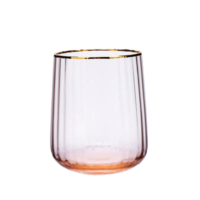 Verre à eau Karaca Misty Line, orange