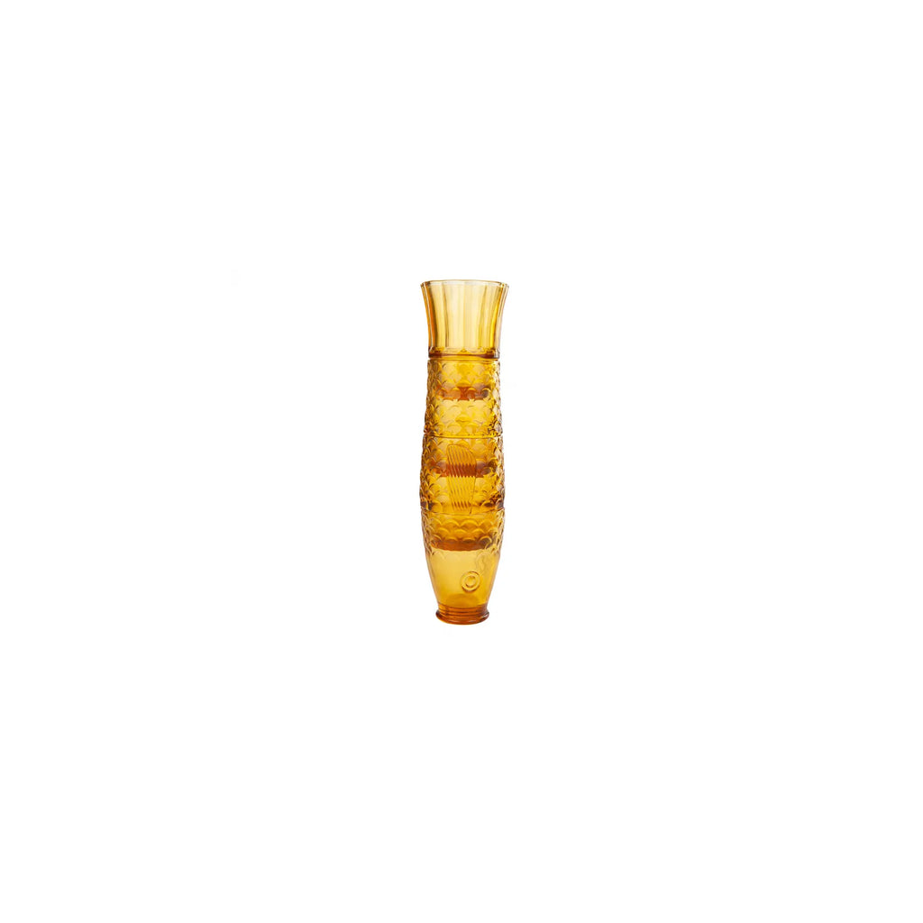 KARACA FISH 4 VERRES BOISSON, AMBRE