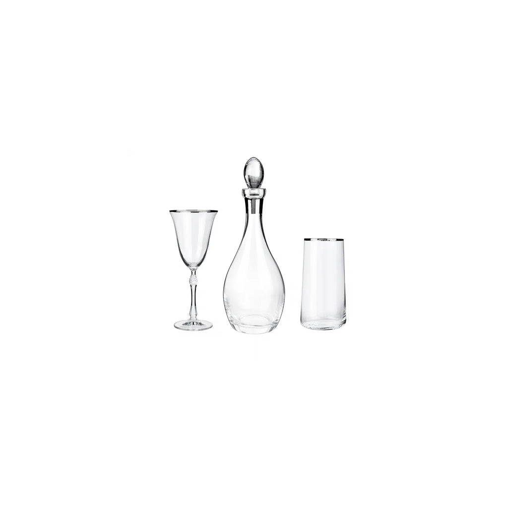 KARACA SUDE 25 PCS SET DE VERRES P, PLATINE