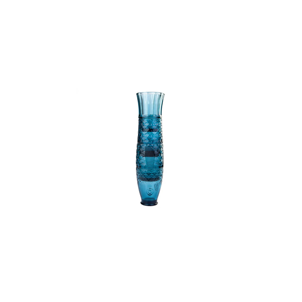 KARACA FISH 4 VERRES BOISSON, BLEU