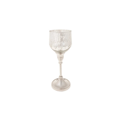LUCCA  ŞAMDAN TEALIGHT MUMLUK  2, SILVER