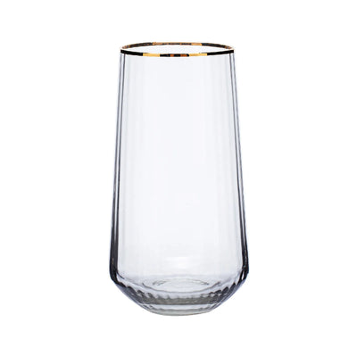 Verre à long drink Karaca Misty Line, gris