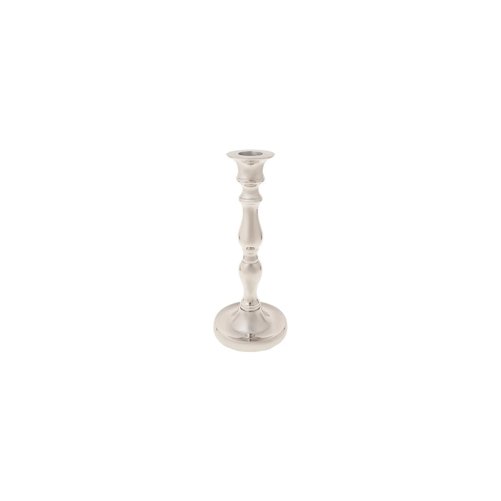 Bougeoir Karaca Lara 2 pièces, argent, 22,75 cm