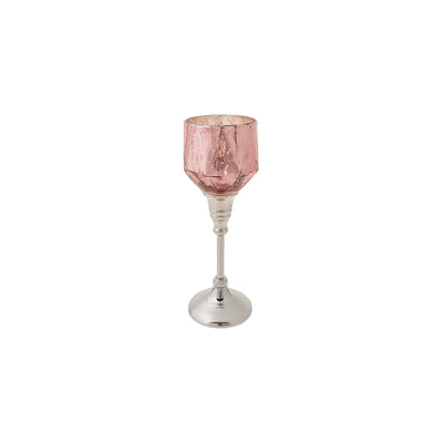 LUCCA  ŞAMDAN TEALIGHT MUMLUK  24, PEMBE