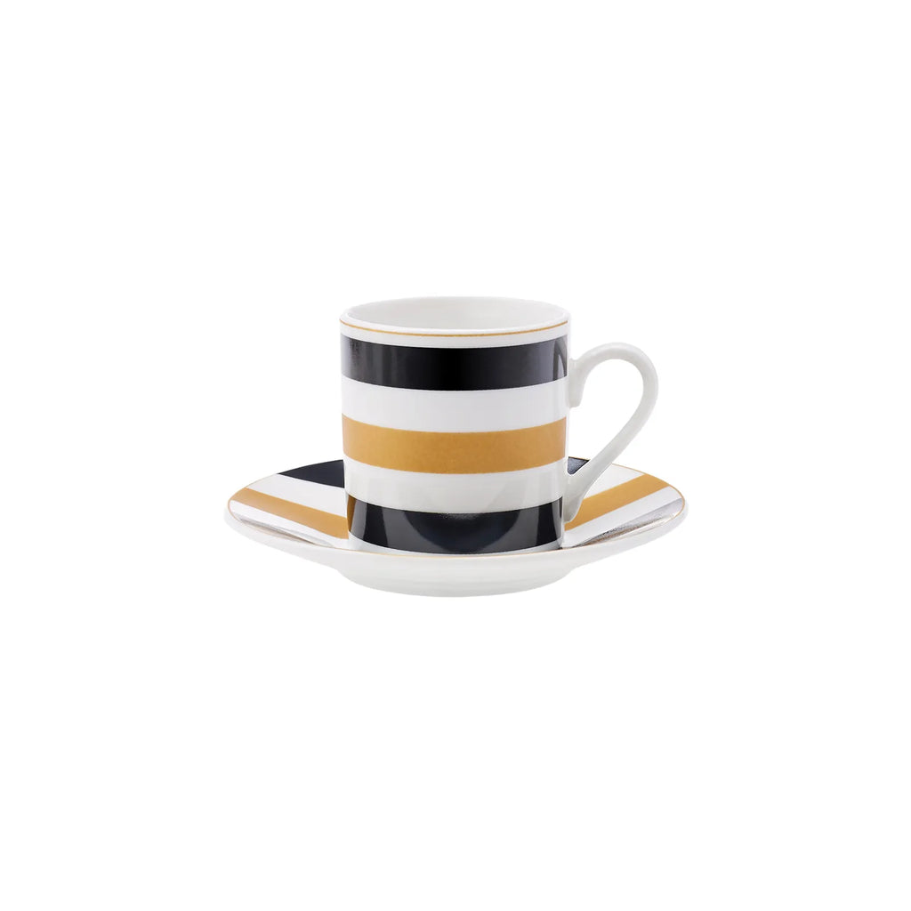 Coffret de tasses à expresso/moka Karaca Nossa pour 6 personnes, 12 pièces