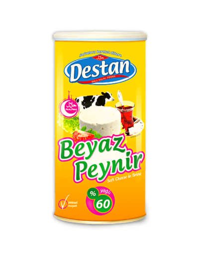 DESTAN Beyaz Peynir 800g - Fromage à pâte molle 60%