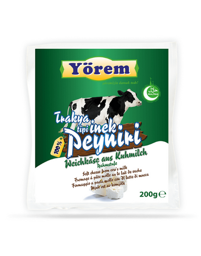 Yorem Trakya Inek Peynir Fromage à Pâte Molle 200g
