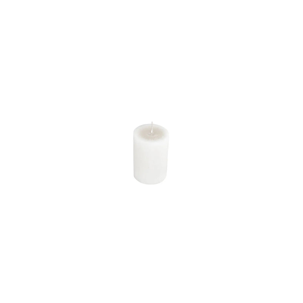 CYLINDRIQUE BOUGIE 6,5X10 CM, ÉCRU