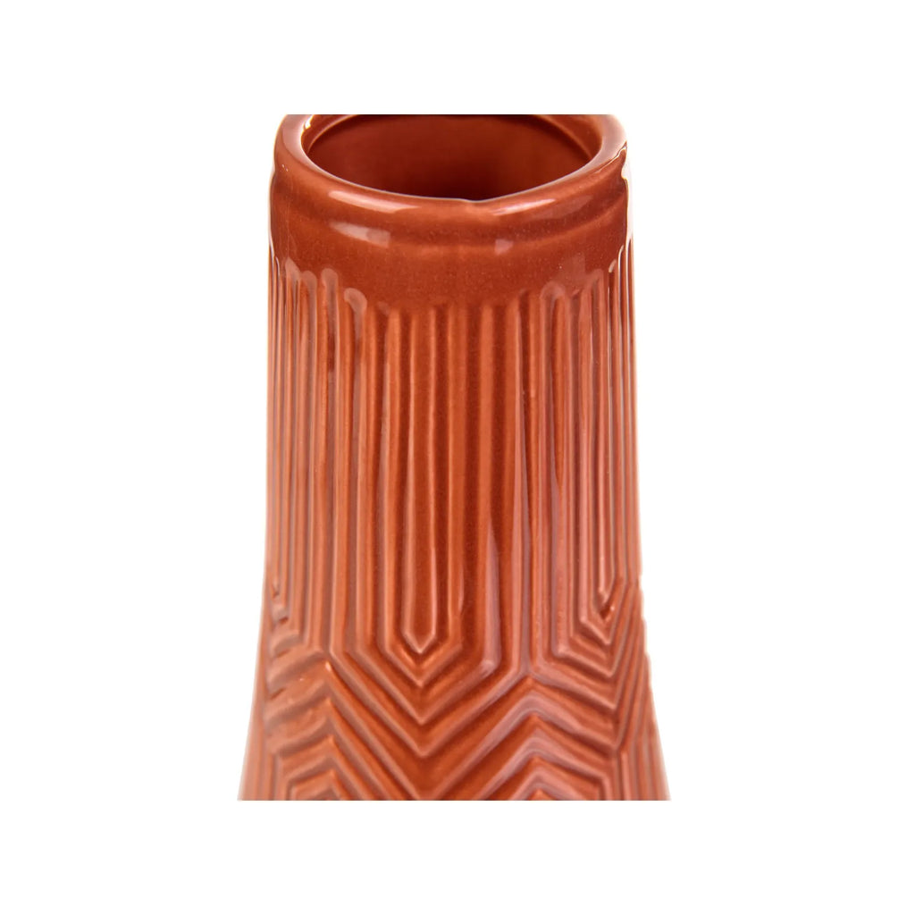 MADIT TARCIN VAZO 8X8X15 CM, KAHVERENGİ