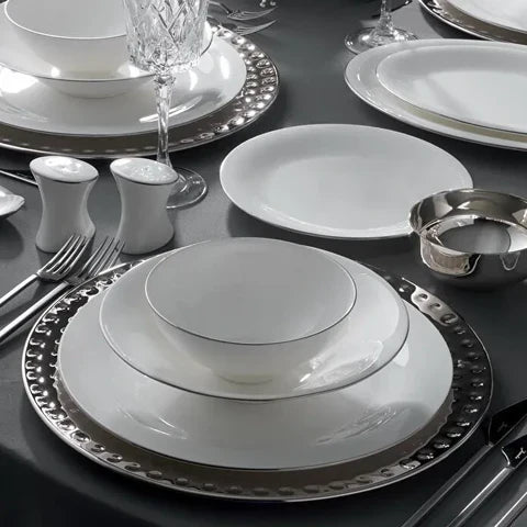 Jumbo Silva Service De Table 61 Pièces Pour 12 Personnes