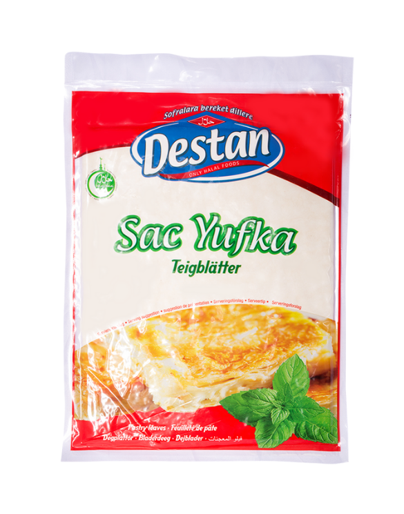Destan Sac Yufka Pâte Feuilletée 400g