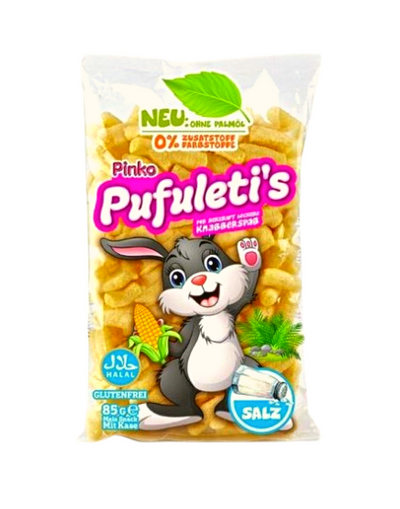 Snack au Maïs Pinko Nature Salé 85g