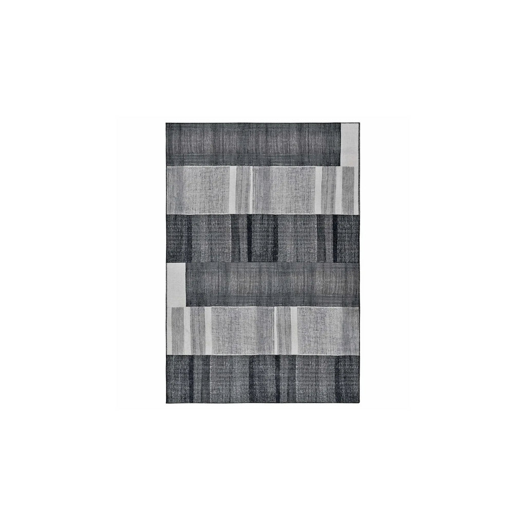 Tapis Kasmır Halı Décoratif Art Trend, Profond Noir, 160X230