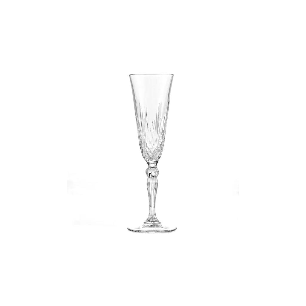 Verre à champagne Rcr Melodia 6 pièces, 160 ml