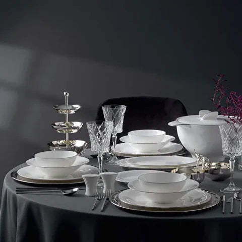 Jumbo Silva Service De Table 61 Pièces Pour 12 Personnes