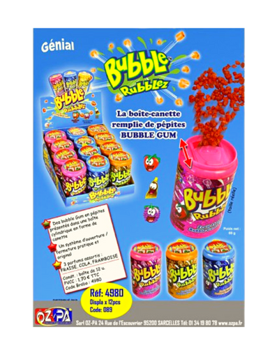 FUNNY CANDY Bubble Rubblez