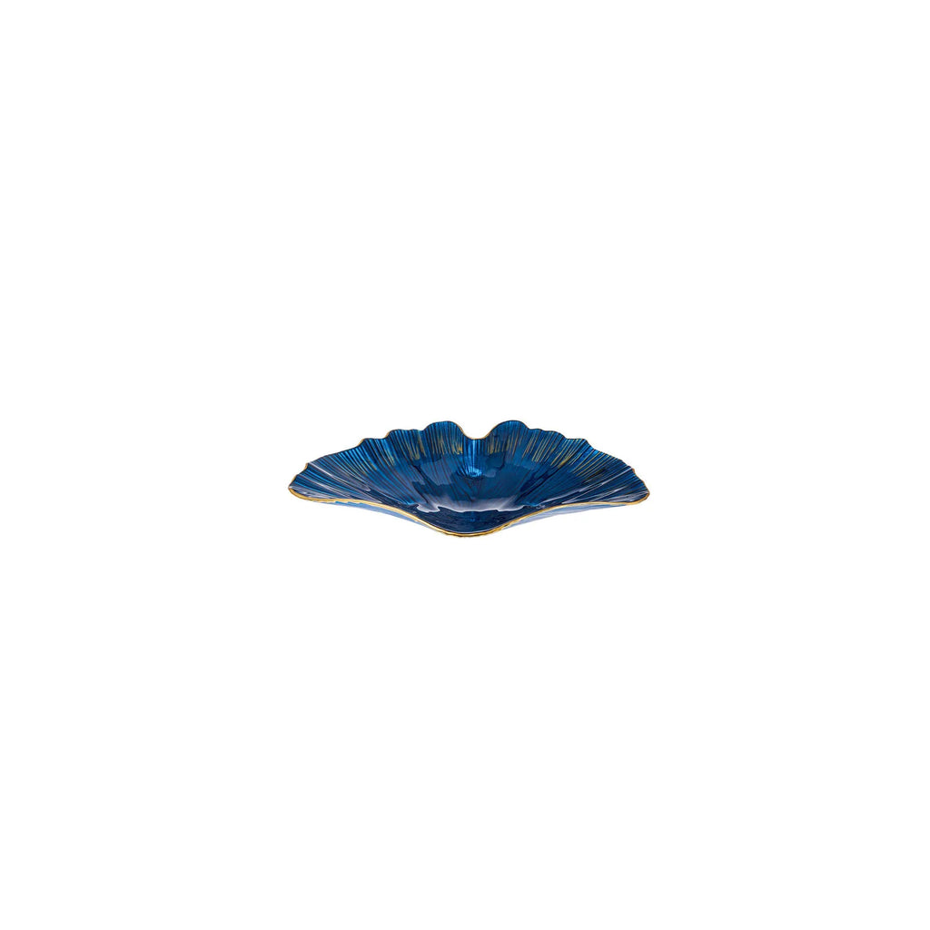 GINGKO DEKORATİF TABAK SETİ 3LÜ,  BLEU01