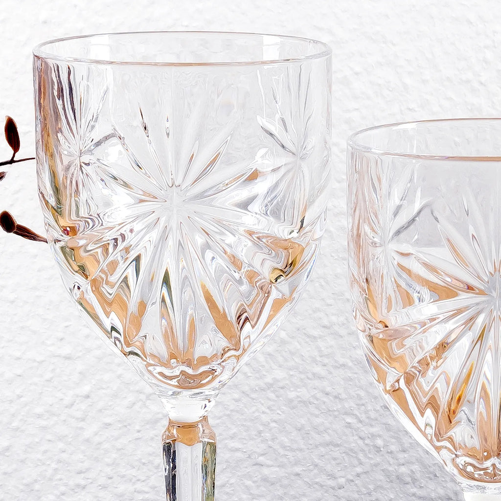 RCR OASIS SMALL GOBLET GLASS 230, BEYAZ