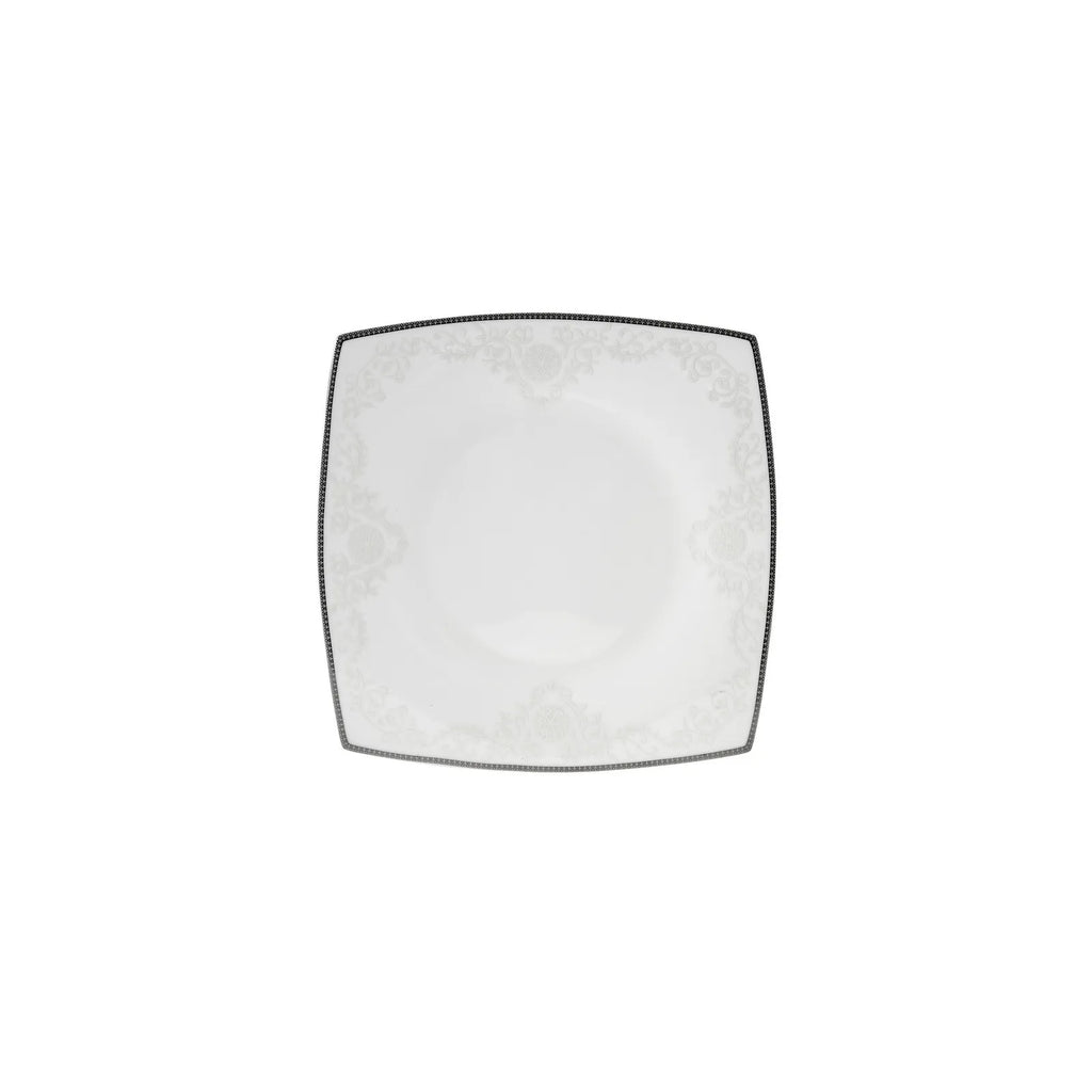 Service de table Karaca Fine Pearl Neklus pour 12 personnes, 62 pièces carrées/rectangulaires
