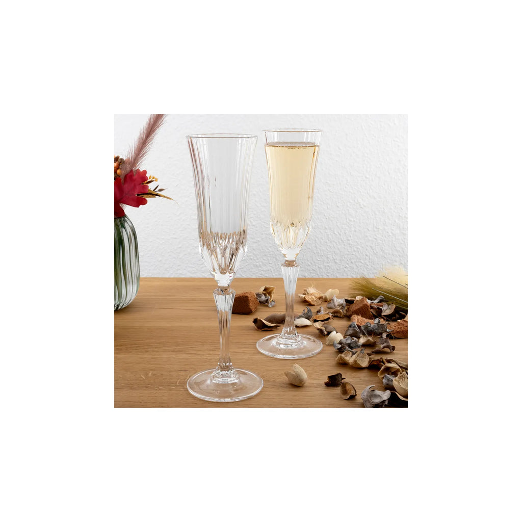 Verre à champagne Rcr Adagio 6 pièces, 180 ml