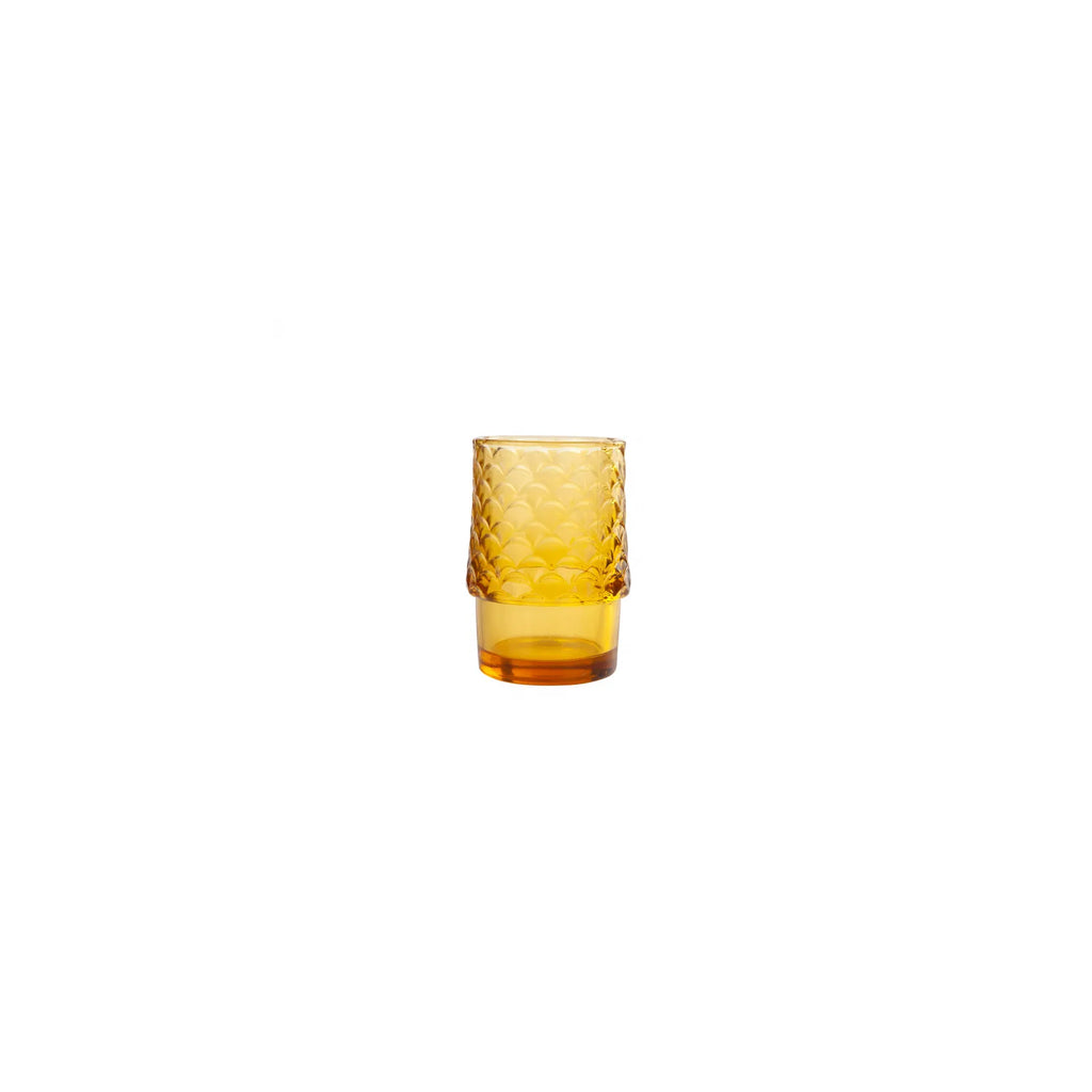 KARACA FISH 4 VERRES BOISSON, AMBRE