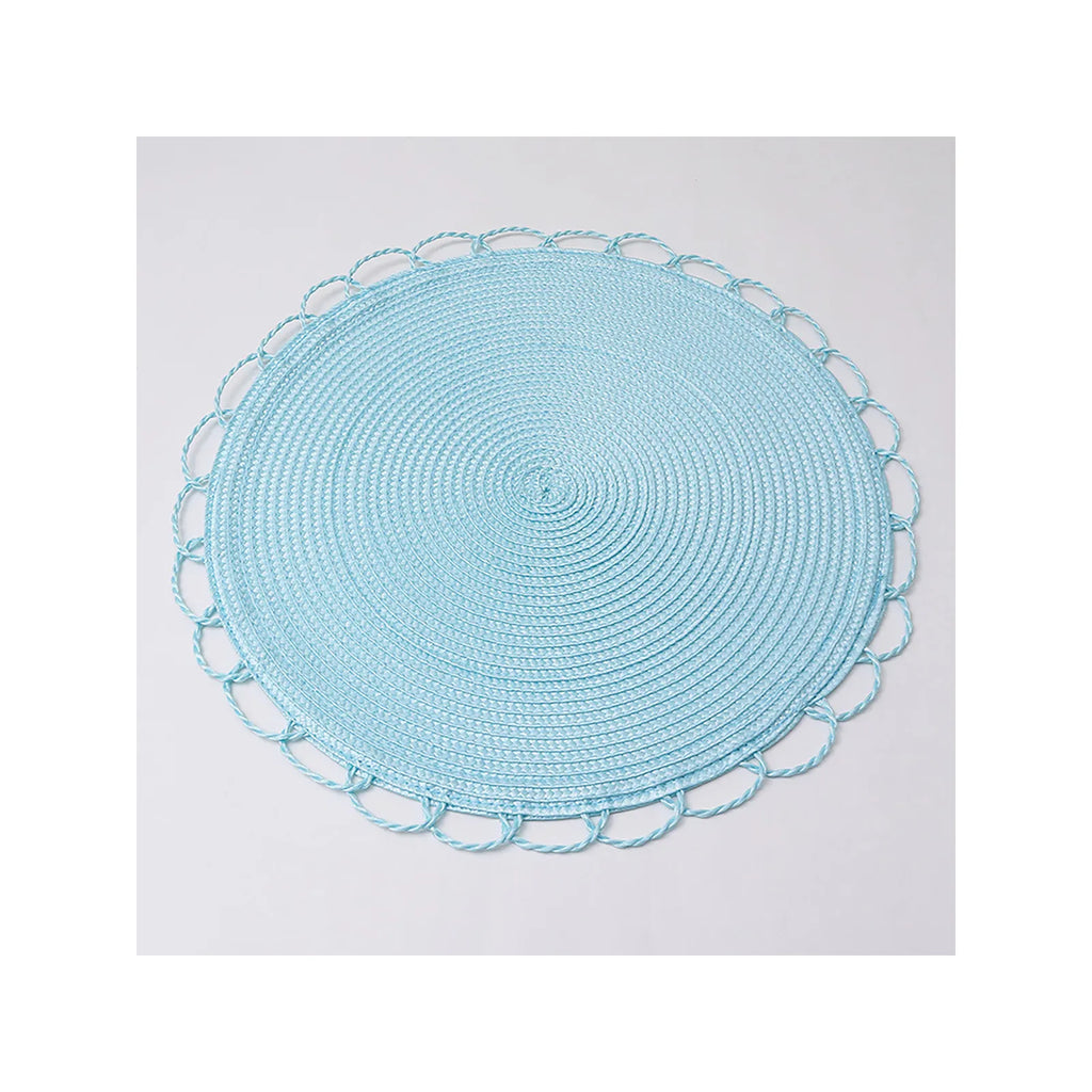 Napperon Karaca Sera Woven 2 pièces, bleu