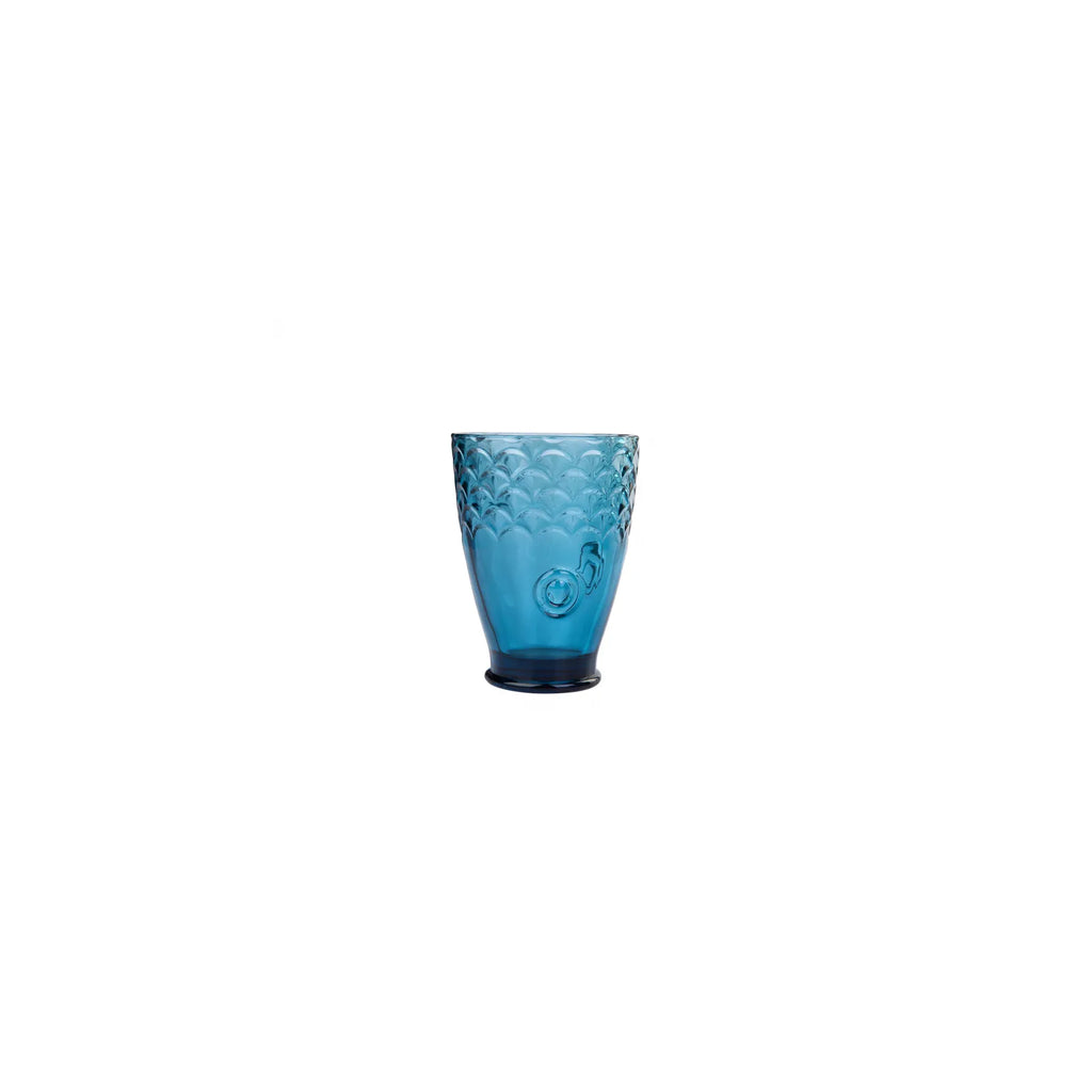 KARACA FISH 4 VERRES BOISSON, BLEU