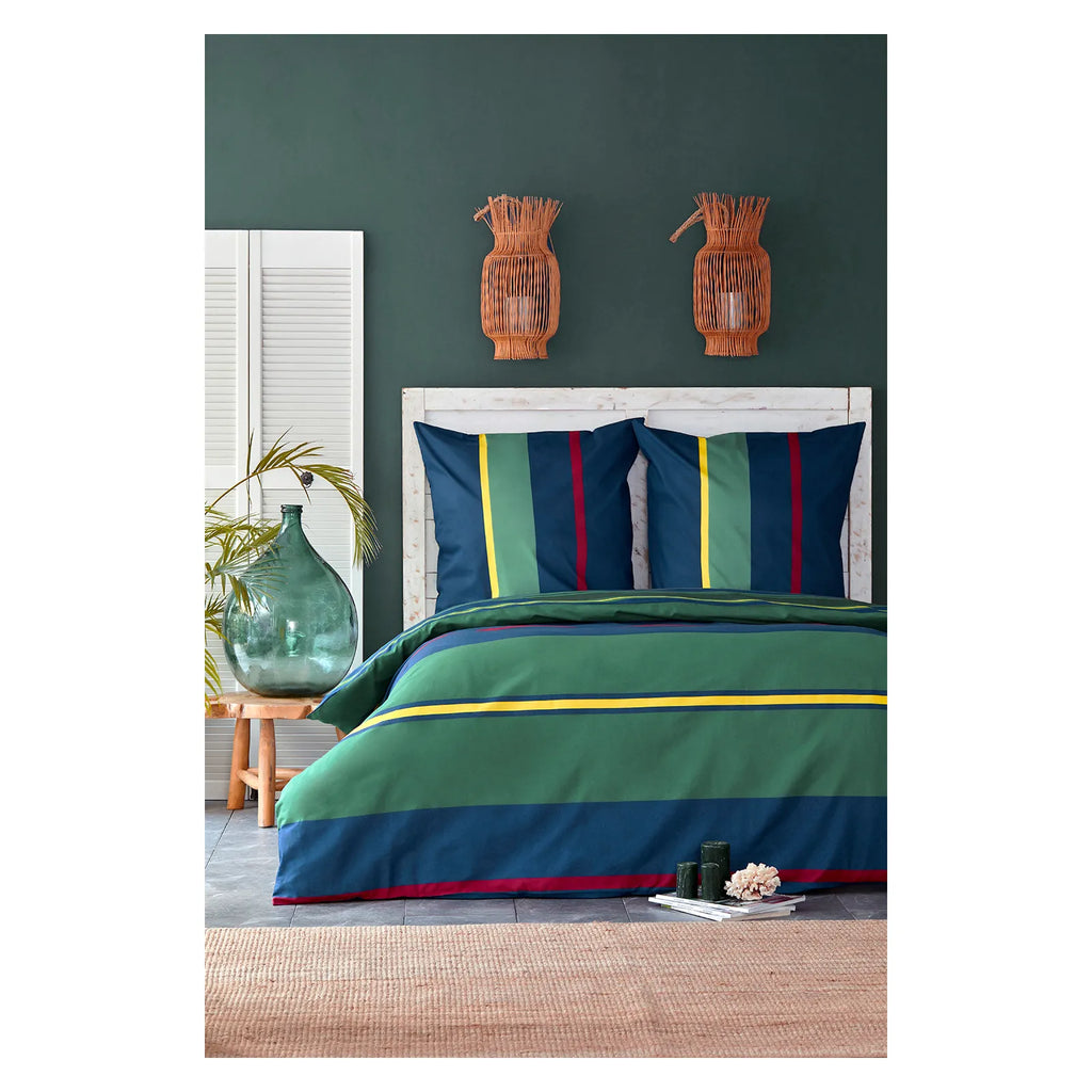 Parure de couette Nautica Heritage pour lit simple, 135x200 cm, 80x80 cm